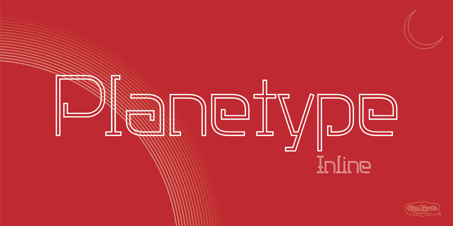Example font Planetype #6